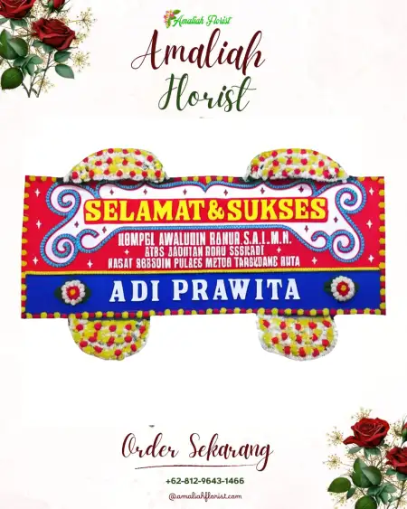 Papan Bunga Ucapan Selamat Ujunggagak